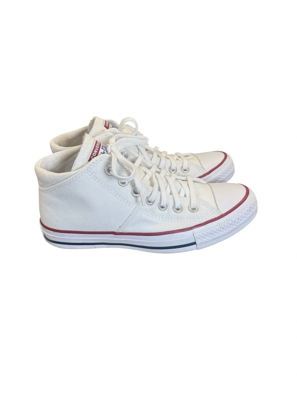 Converse Chuck Taylor All Star High Top White Canvas Sneakers Women’s 7